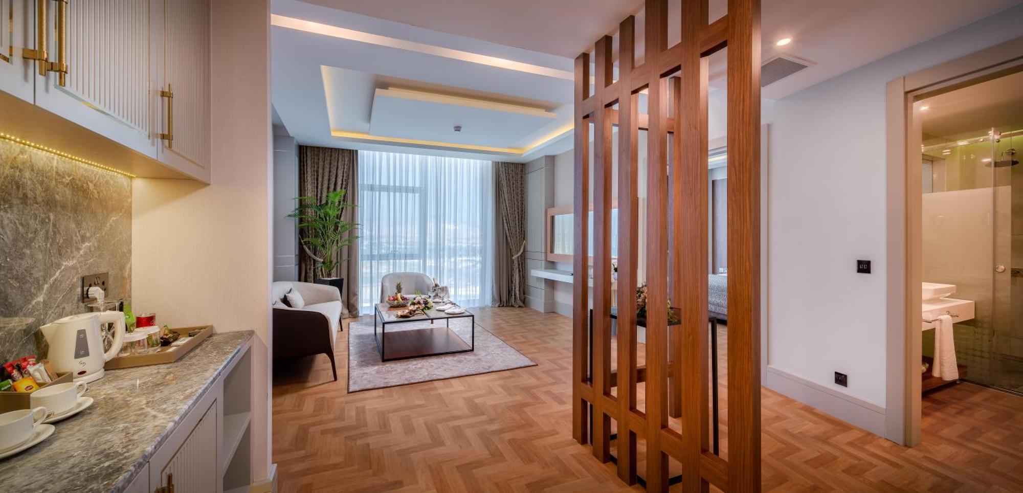 Concorde Tower Hotel & Casino 니코시아 외부 사진 A room at the hotel