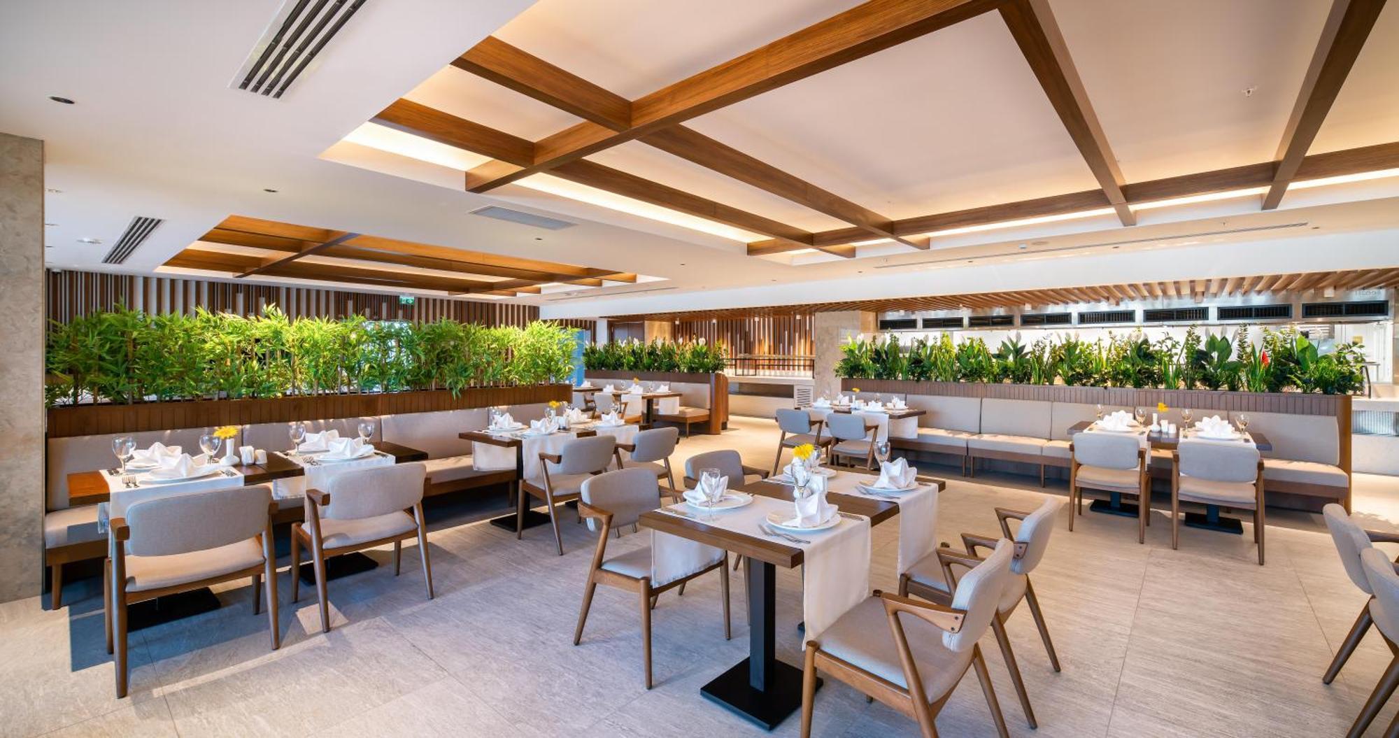 Concorde Tower Hotel & Casino 니코시아 외부 사진 The interior of the restaurant